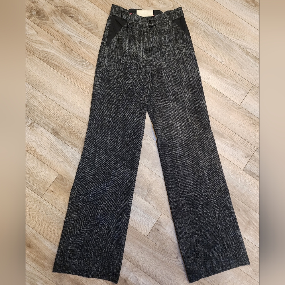 Leifsdottir women high rise wide leg pants, size 2 US